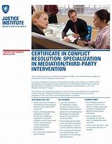 Pictures of Courses In Mediation And Conflict Resolution