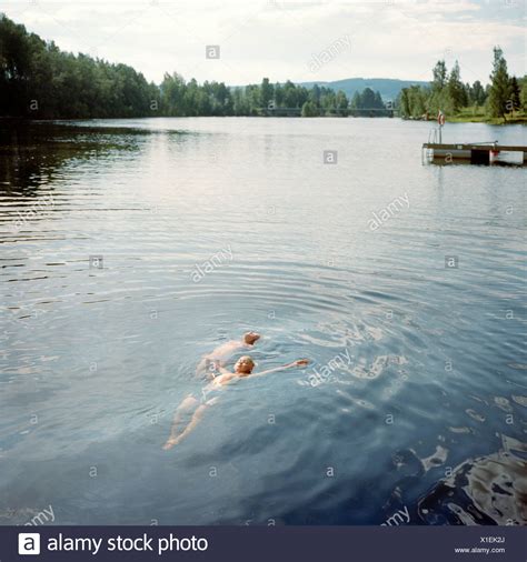 Kids Swimming In Lake Stock Photos And Kids Swimming In Lake Stock Images