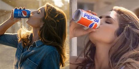 Cindy Crawford Recreates Pepsi Commercial Cindy Crawford Redoes Pepsi