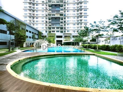 The swimming pools elegantly camouflages itself amongst the panoramic views of the blue sky blending in well with the pool's organic shape. Serviced Residence For Sale at Skypod, Bandar Puchong Jaya ...