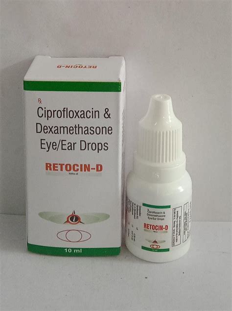 Ciprofloxacin Dexamethasone Eye Drop Retocin D Integrated Laboratories Pvt Ltd