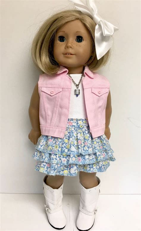 18 Inch Doll Clothes Fit American Girl Doll 6 Piece Outfit Etsy