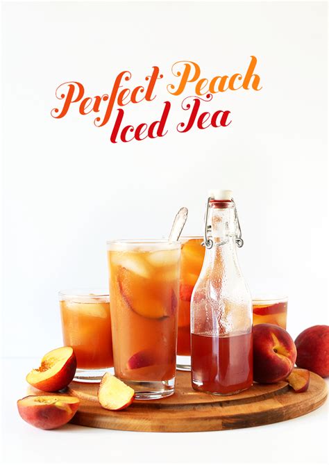 Simple Peach Iced Tea Minimalist Baker Recipes