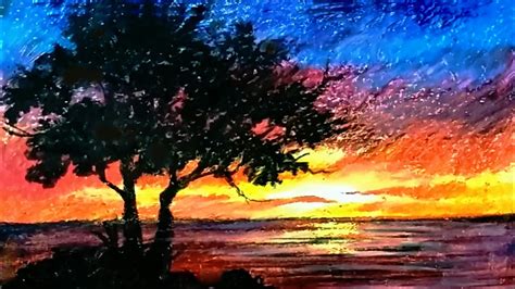 Landscape Oil Pastel Drawing Ideas For Beginners Easy 40 Oil Pastel