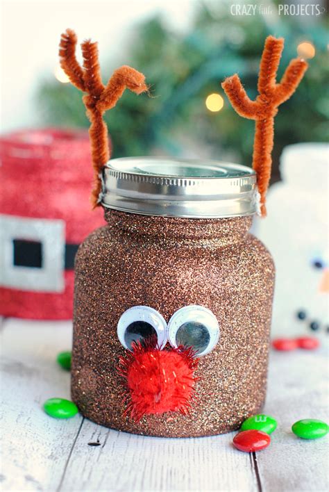 25 Easy Christmas Crafts For All Ages Crazy Little Projects