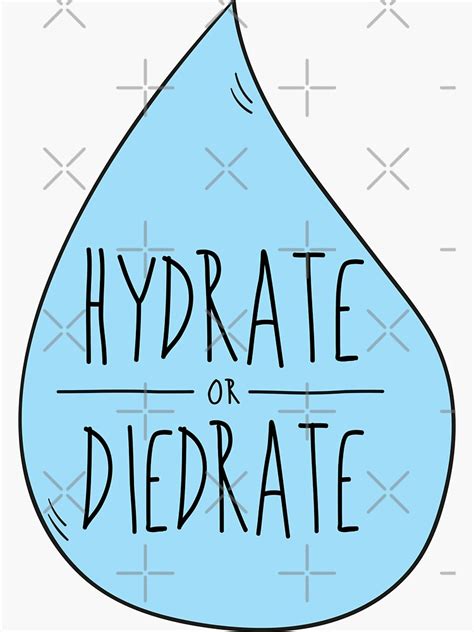 Hydrate Or Diedrate Sticker By Anzarr Redbubble