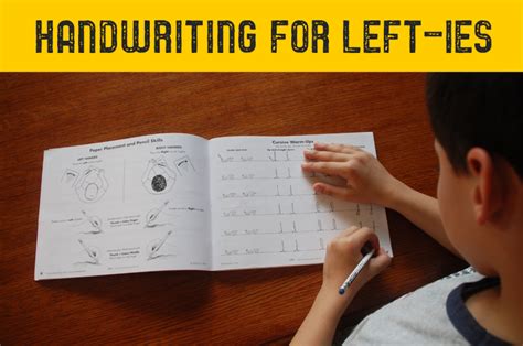 Left Handed Writing 4 Tips For Left Handed Children Lw Tears