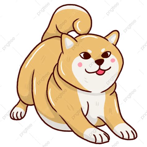 Cute Shiba Inu Clipart Vector Puppy Animal Cartoon Cute Shiba Inu