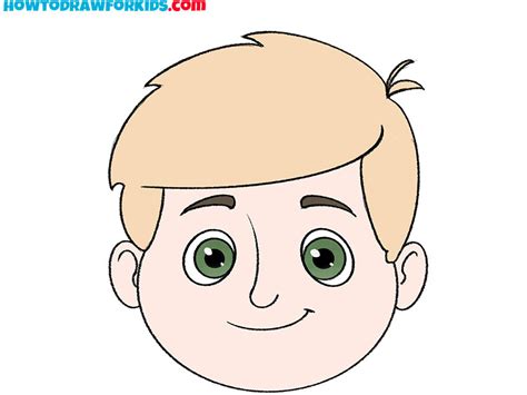 How To Draw An Easy Face Easy Drawing Tutorial For Kids