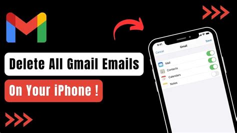 How To Delete All Gmail Emails On Iphone Youtube