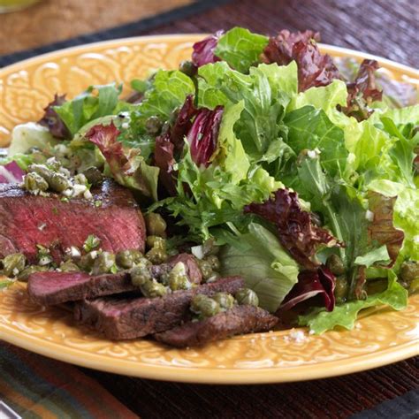 Don't leave expensive cuts to chance. Beef Tenderloin with Lemon Caper Sauce and Wilted Greens ...
