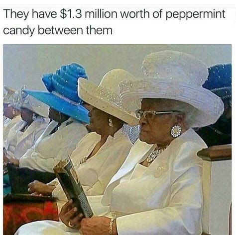 The Need To Do A Study About Why Old Women In Church Carry So Much