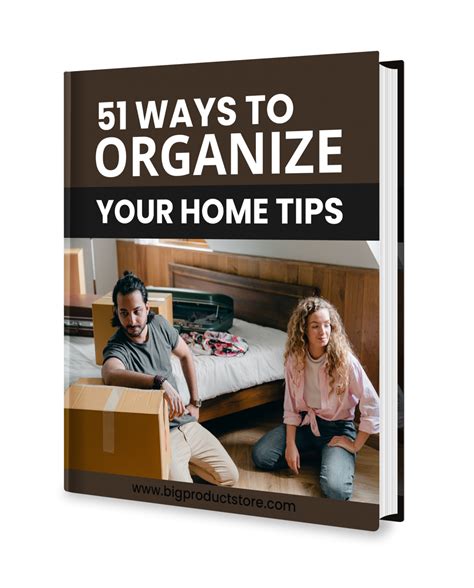 51 Ways To Organize Your Home Tips