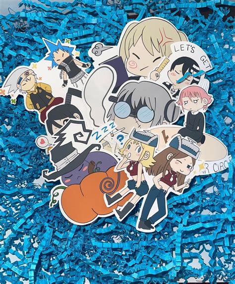 Soul Eater Stickers Etsy