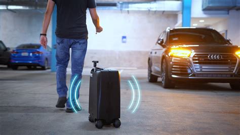 Self Driving Luggage Worlds Smartest Suitcase Youtube
