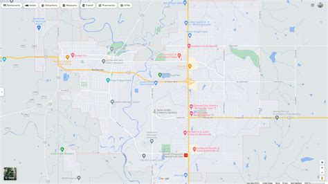 Bartlesville Oklahoma Map