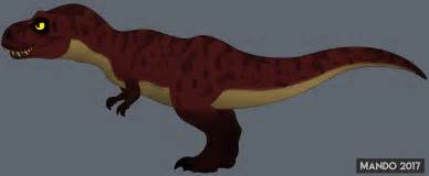 Red Tyrannosaurus Rex By Rainbowarmas On Deviantart