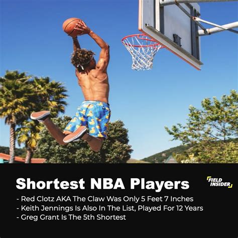 The Shortest Players In Nba History Field Insider