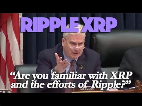 Find out everything there is to know about one of the most popular cryptocurrencies. Ripple XRP: U.S. Rep Tom Emmer Acknowledges Ripple & XRP ...