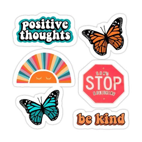 Trendy Sticker Pack Orange And Teal Sticker By Abbyconnellyy In 2021