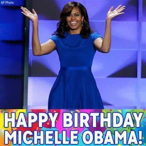 Pin By Michelle Mt On Obama Happy Birthday Michelle Michelle Obama