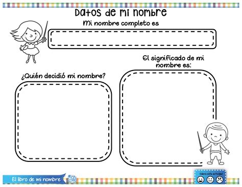 Libro De Mi Nombre Imagenes Educativas