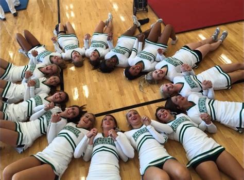 Athletic Perfection — The Marshall Cheerleaders Take A Big Group