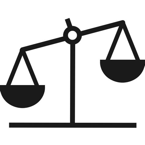 Vector Image Of Weighing Scales Icon Free Svg