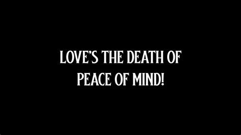 Bad Omens The Death Of Peace Of Mind Hq Lyrics Youtube
