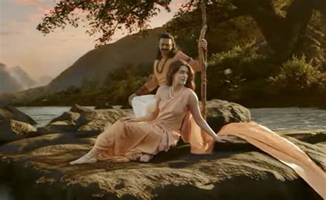 Adipurush Song Ram Siya Ram Prabhas And Kriti Sanons Love Story Is One For The Ages