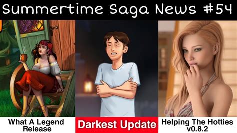 Darkest Update Of Summertime Saga What A Legend Release Date Helping The Hotties V Youtube