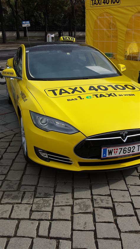 The Tesla Taxi arrives in Vienna - Electrek