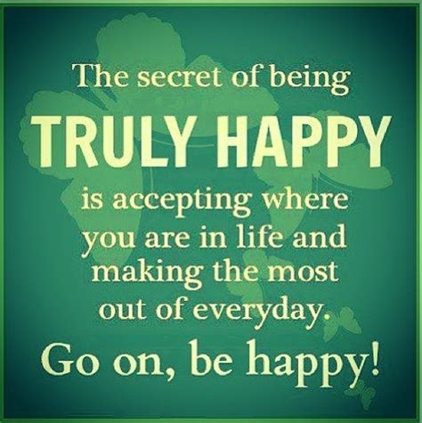 Quotes About Accepting Happiness 36 Quotes