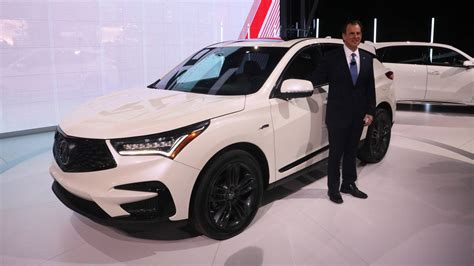 2019 Acura Rdx Debuts All New Design In New York