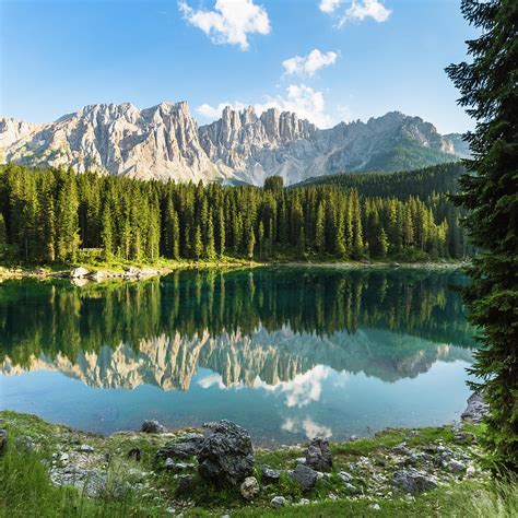 Dolomites Alpine Lake Photograph By Deimagine Pixels