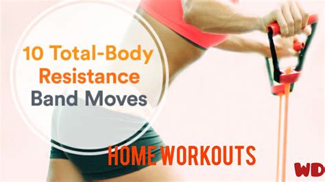 Resistance Band Workout Exercise Home Exercise During Quarantine Youtube