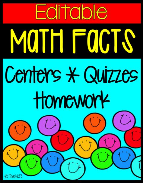 Tips For Teachers Math Facts Addition Math Facts Math Facts