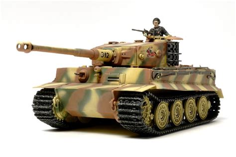 Tamiya German Tiger I Late Production Makett Modellfut R
