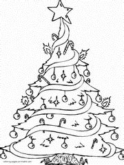 Christmas tree coloring pages - Coloring Pages