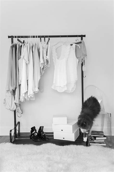Modern And Classy Clothing Rack Closet Inspiration Minimalist Closet