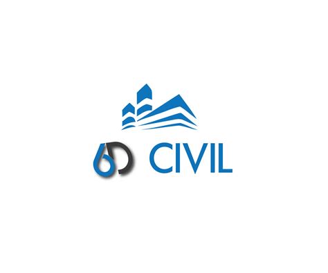 Modern Bold Civil Engineer Logo Design For 6d Civil By Top King