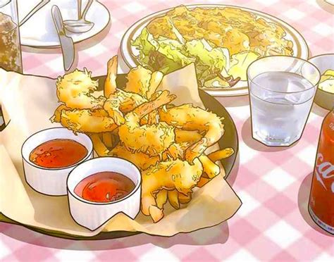 Yummy Illustration Anime Food Essen Cartoon Movies Illustrations
