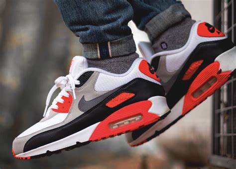 Nike Air Max 90 ‘infrared By Kevykev Sweetsoles Sneakers Kicks