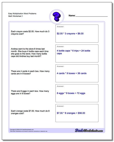 Word problems to make the abstract learning come alive in real world applications. Word Problems