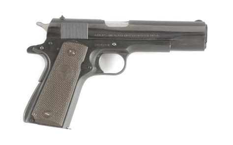 C Colt Government Model 1911a1 Semi Automatic Pistol 1951