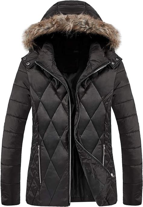 Women Womens Lightweight Packable Down Coat Puffer Jacket Hooded Winter