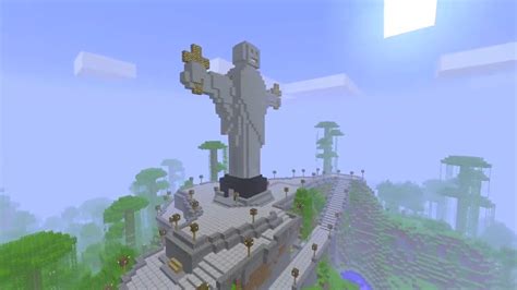 Minecraft Christ The Redeemer Rio De Janeiro Hd Youtube