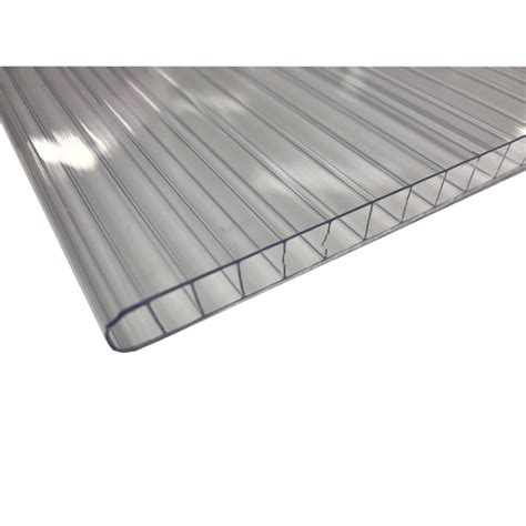 Sunlite 10mm Twinwall X 25m Clear Polycarbonate Roofing Bunnings