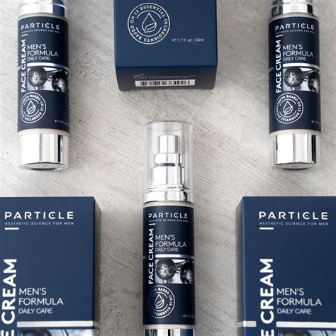 particle for men face cream the coolector