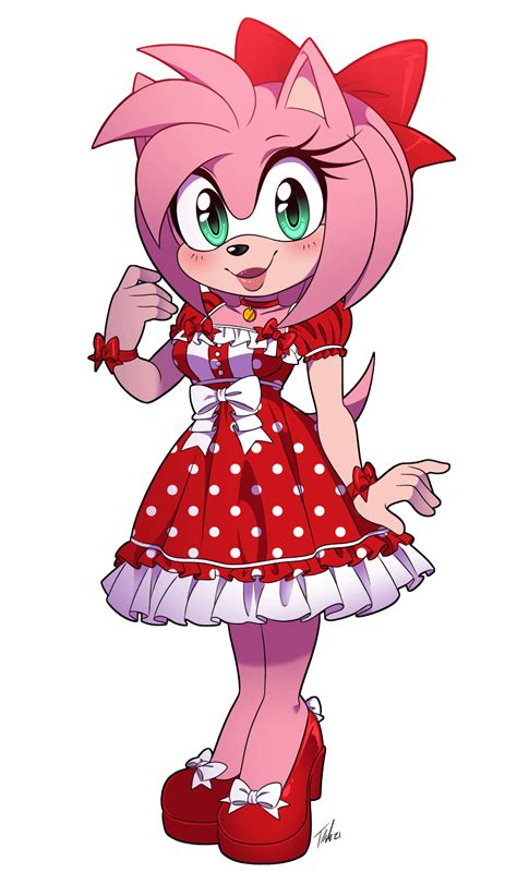 Amy S Cute Dress By Heroofheartjill And Metalpandora R Sonicthehedgehog